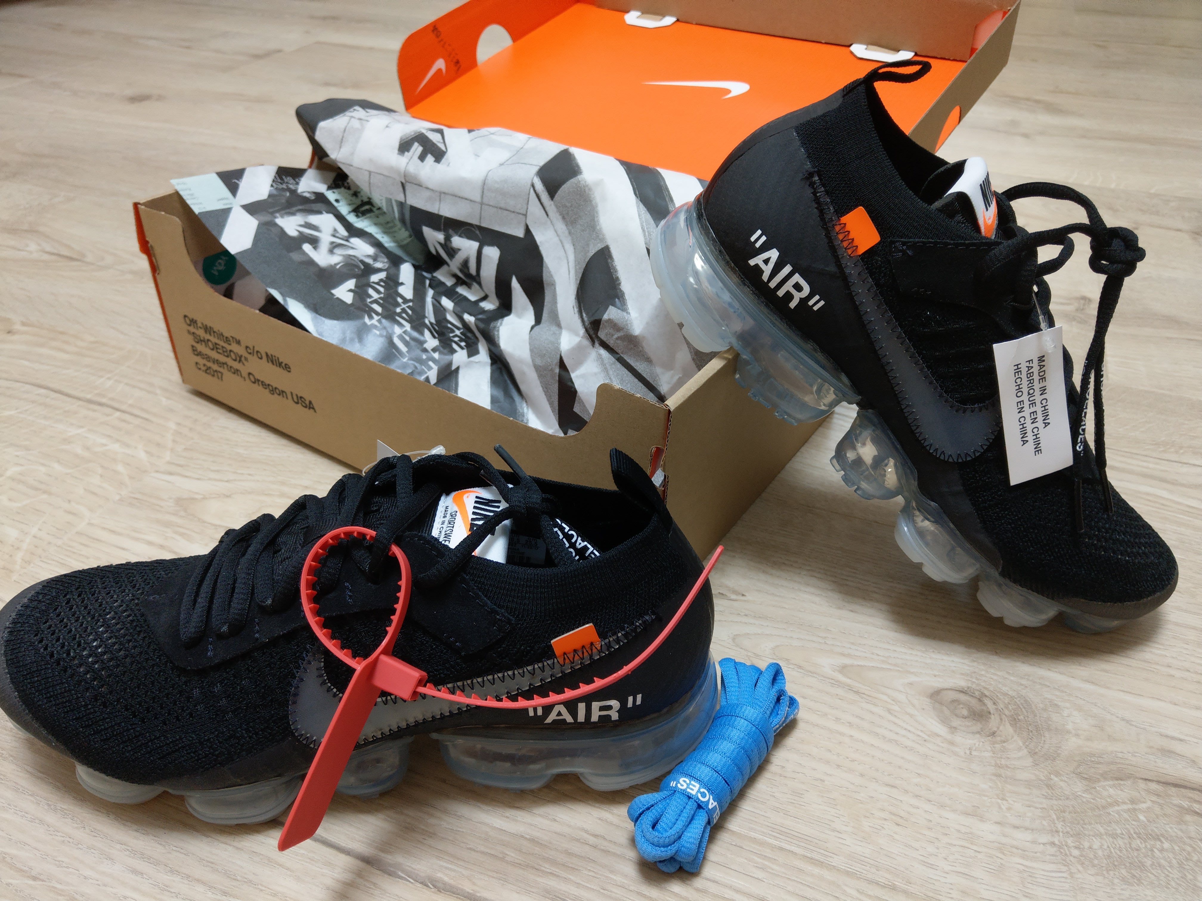 Nike vapormax X off white 2018 white Spotern