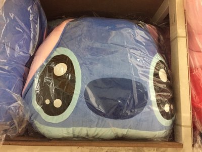 超大款  正版迪士尼 25吋 史迪奇 超大款 頭型抱枕 靠枕 娃娃 布偶 正版授權商品
