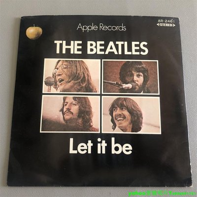 披頭士 The Beatles  Let It Be 搖滾 7寸黑膠 lp 唱片