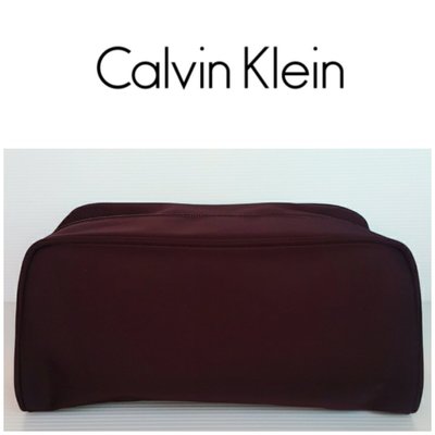 全新 Calvin Klein 凱文克萊 CK 原廠 盥洗包 手拿包 旅行盥洗包 名牌包 禮物$99 1元起標 有LV