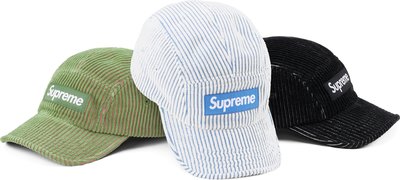 【紐約范特西】預購 SUPREME SS23 2-TONE CORDUROY CAMP CAP 露營帽