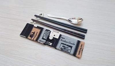 Cuckoo布穀 環保餐具收納袋、筷子袋、組合筷專用(可放2雙筷子.湯匙.叉子) A508