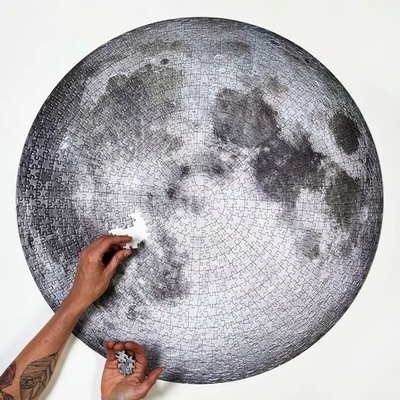four point puzzles 月球/地球/nasa 益智1000片拼圖 代購代買
