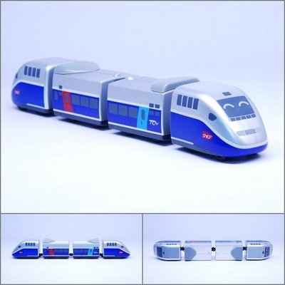 【喵喵模型坊】TOUCH RAIL 鐵支路 Q版 法國高鐵TGV小列車 ( QV040T1)