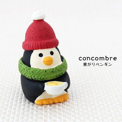 ［托托 in JP］日本 正品 concombre DECOLE 聖誕系列 圍巾 企鵝