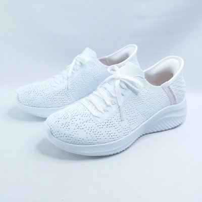 Skechers 896211WHT 女款休閒鞋 ULTRA FLEX 3.0 套入式 白【iSport愛運動】