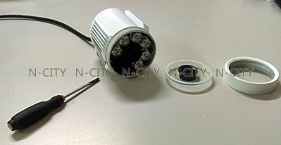 (N-CITY)第三代戶外 6燈SONY CCD(960H)紅外線攝影機(700TVL)台灣做的(A9)