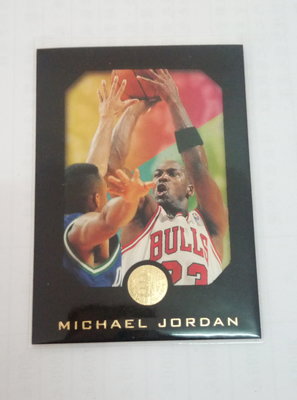 95-96 SkyBox E-XL  #10 - Michael Jordan
