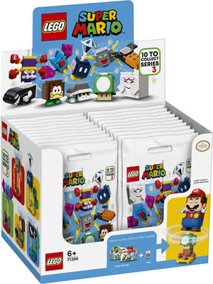 現貨  樂高  LEGO  71394 Mario 瑪利歐系列 角色組合包－第 3 代 一箱18隻 原廠貨