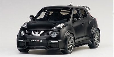 【鄭姐的店】AUTOart 1/18 NISSAN JUKE R 2.0 (MATT BLACK) 模型車