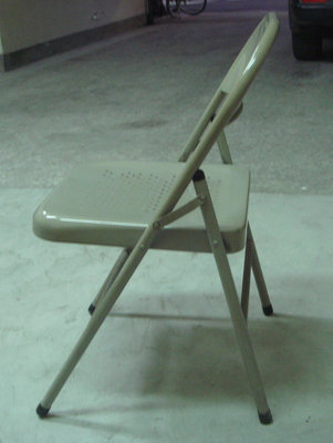 二手 辦公桌鐵椅  辦公椅  活動椅  折合鐵椅
