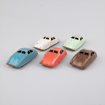 YUCD疑似是60年代--鐵皮玩具-老玩具車五件一起賣210115-11