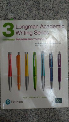 Longman Academic Writing Series 3: Paragraphs to Essays, 4/e