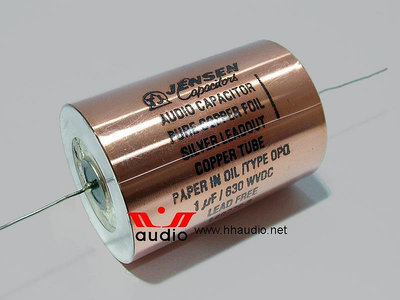 丹麥原裝JENSEN銅管銅箔油浸電容0.01uf--1.0uf630V 耦合電容