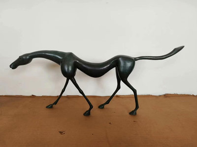 x銅雕藝術品擺件大師作品抽象馬擺件
