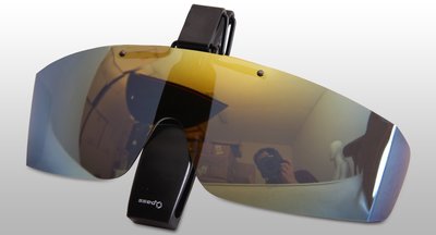 《競工坊》OPASS LM-023J系列-GY夾帽式偏光鏡.偏光眼鏡.適用開車.騎車.釣魚.戶外活動可降低可見光的強度