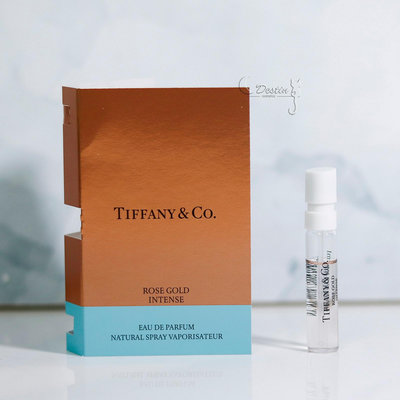 Tiffany & Co. 玫瑰金粹 Rose Gold Intense 女性淡香精 1.5mL 試管香水 全新