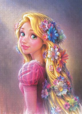 2000-633 迪士尼 長髮公主 Rapunzel 樂佩 魔髮奇緣 日本進口2000片拼圖