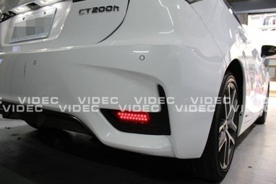 巨城汽車 LEXUS NEW CT200h F Sport LED 保桿燈三段式小燈 煞車燈紅方向燈 黃光 新竹威德