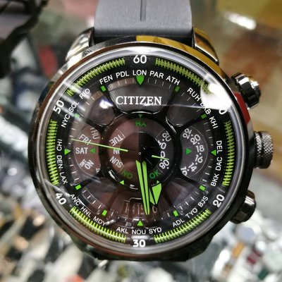 全球限量 CITIZEN CC0005-06E 星辰錶 手錶 48mm 光動能 GPS衛星錶 萬年曆 男錶