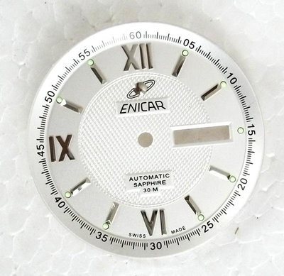 字面男英228間玫瑰金時面白色間金錶盤錶面手錶配件