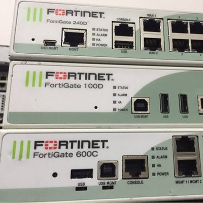 5Cgo【權宇】中古九成新FortiNet防火牆Fortinet ForiGate-100D FG-100D VPN含稅