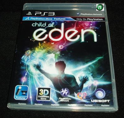PS3 伊甸之子 Child of Eden MOVE 支援  (英文版)   【板橋魔力】