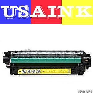 USAINK HP CE252A 黃色高容量環保碳粉匣 適用 HP LaserJet CP3520/CP3525/CM3530MFP
