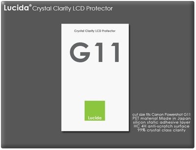 ☆相機王☆獨家首賣Lucida LCD保護貼﹝G11 G12 X-E1 適用﹞現貨供應 (3)