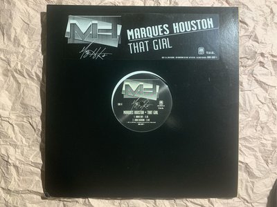 R&B男聲-馬可士·休斯頓-那女孩 12”二手EP黑膠(美國宣傳版） Marques Houston – That Girl EP Vinyl