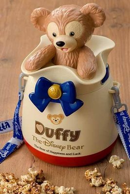 寶寶屋~1/12~1/20日本代購 迪士尼海洋 限定 新發售 達菲 Duffy 水桶包 造型 爆米花桶~現貨不用等