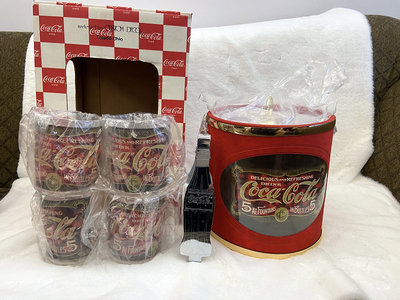 Coca-Cola 可口可樂復古冰桶 收藏 擺飾 露營