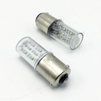 新品LED 貼片指示燈6V12V36V24V110V220V單雙觸點B15卡口報警燈泡
