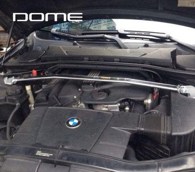 【童夢國際】D.R DOME RACING BMW E82 E88 E87 120 引擎室拉桿 高強度鋁合金 補強肋