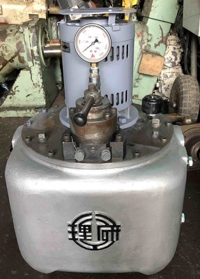 日本RIKEN 理研 超高壓電動油壓幫浦 MP-8型 2HP(手動油壓幫浦)用於水電工程、船舶、工業用途