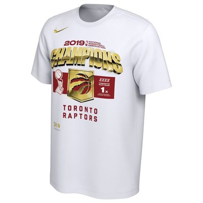 2019 NBA 總冠軍 多倫多暴龍隊 Toronto Raptors Nike 總冠軍 T恤