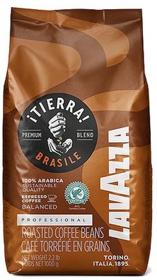 ~* 品味人生 *~LAVAZZA TIERRA BRASILE 巴西 100% 阿拉比卡 咖啡豆 1000g