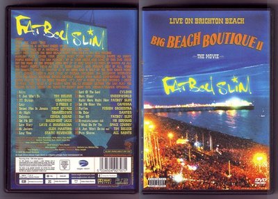 音樂居士#國際大型海灘派對  Fatboy Slim Live On Brighton Beach () DVD