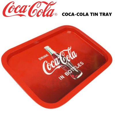 (I LOVE 樂多) 日本進口 COCA COLA 可口可樂 可樂 托盤 餐盤 裝飾盤 道具拍攝 野餐風