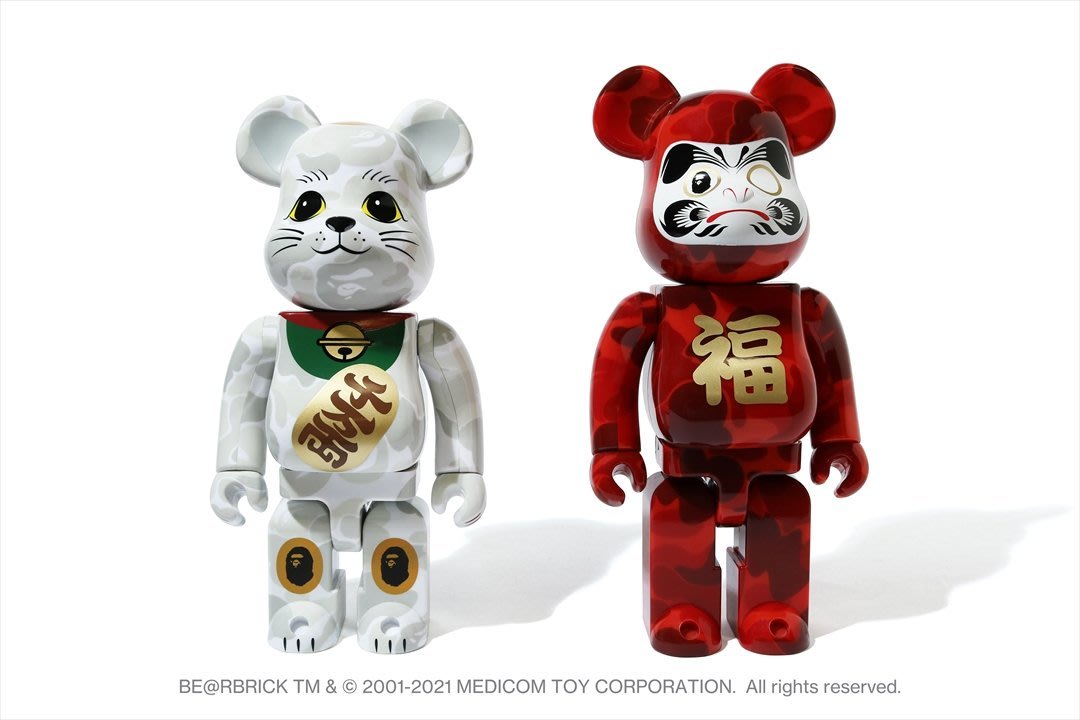 【日貨代購CITY】 APE BAPE BE@RBRICK NEW YEAR 庫柏力克