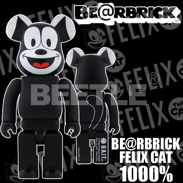 BEETLE BE@RBRICK BAIT 菲力貓SDCC BEARBRICK FELIX CAT