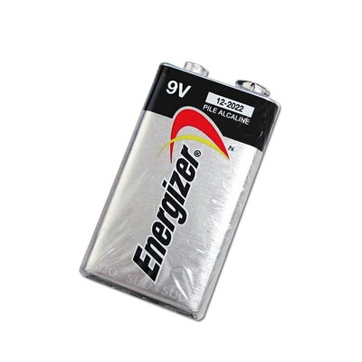 勁量Energizer 9V 鹼性電池 1入