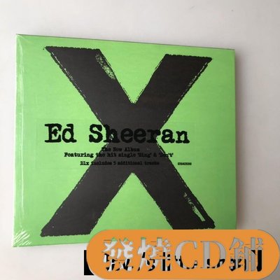 發燒CD鋪 艾德希蘭 Ed Sheeran X 豪華版 可車載CD