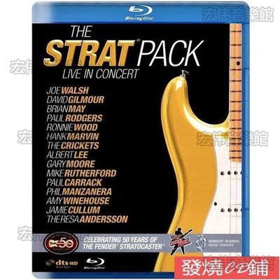 時光書 吉他大師倫敦演奏會2004年TheStrat Pack Live In Concert藍光25G