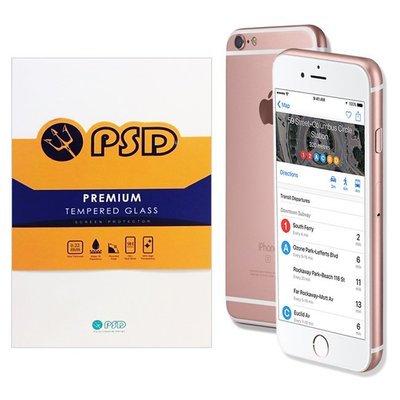【默肯國際】PSD iPhone6S/6 0.2mm 康寧鋼化玻璃螢幕保護貼 蘆洲 代貼 非imos 6s 6s+非滿版