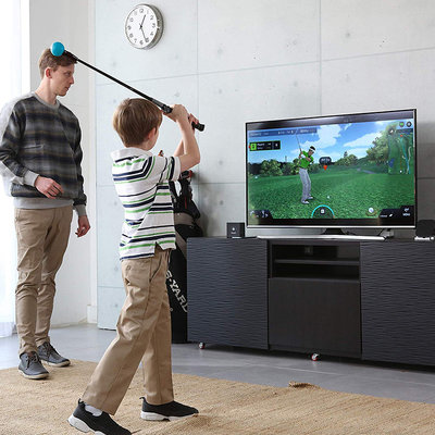 特賣-韓國phigolf高爾夫智能傳感器 室內模擬器設備 可投屏 揮桿分析儀