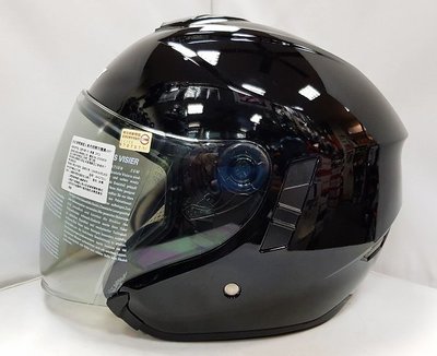 頭等大事安全帽 M2R FR-1(FR1)素色 亮黑 3/4罩 雙鏡 雙D扣 全可拆內襯 送原廠電鍍片+免運