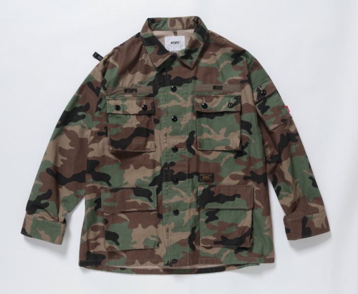 17AW WTAPS JUNGLE LS 02 / SHIRT. COTTON. SATIN. CAMO M | Yahoo奇摩拍賣