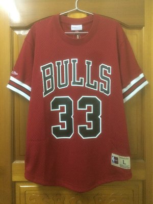 缺貨 全新 NBA球衣 球員號碼T恤 Mitchell & Ness M&N Scottie Pippen 公牛