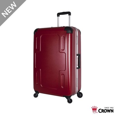 加賀皮件 CROWN 皇冠 2018新色 鋁框 多色 大十字 霧面 防刮 行李箱 29吋 旅行箱 C-F2501